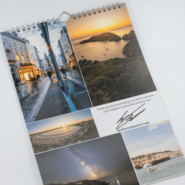 Bailiwick of Guernsey 2026 Calendar